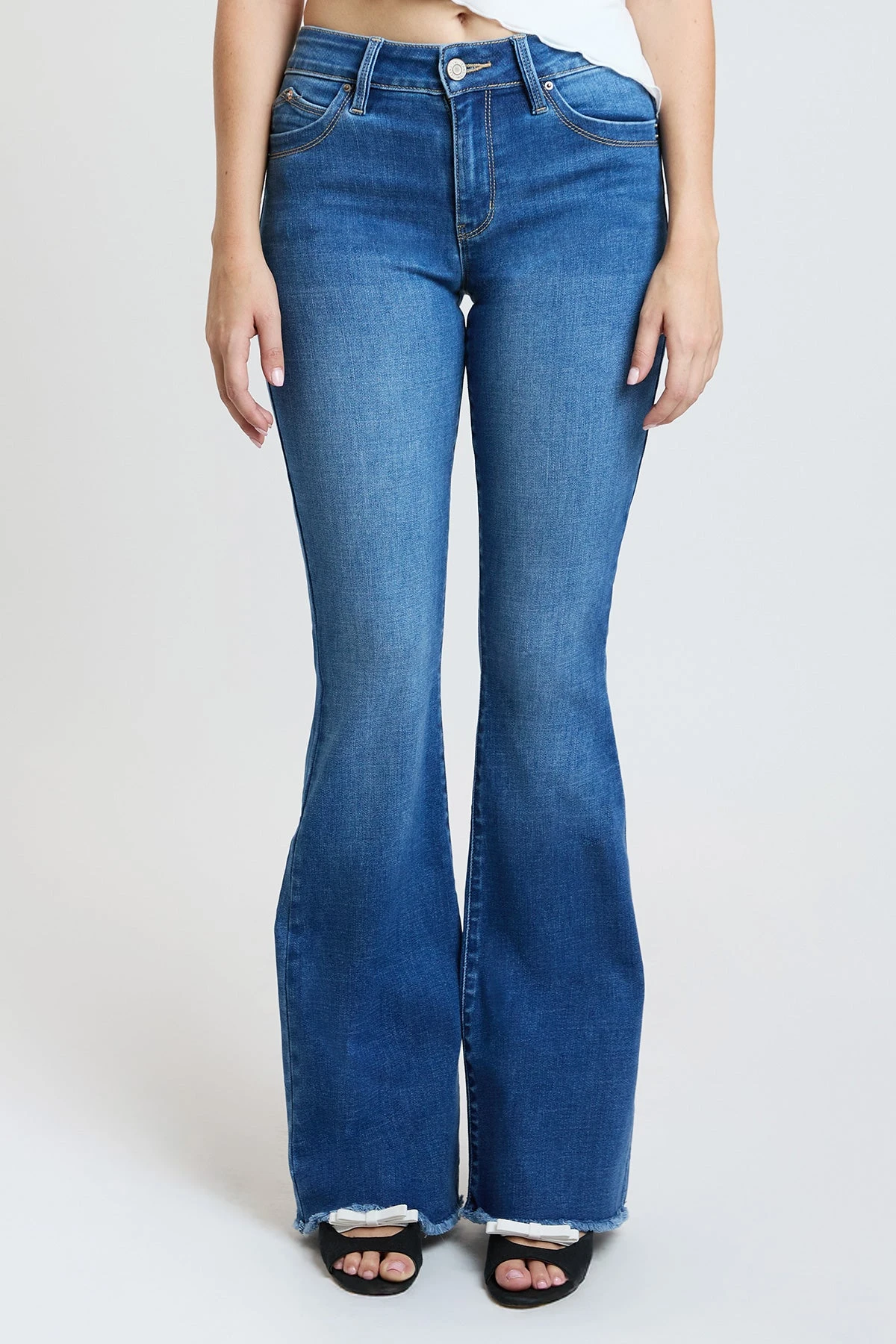 Women's Luxe High Rise WannaBettaButt Flare Jeans 13 Women's Luxe High Rise WannaBettaButt Flare Jeans - Image 11