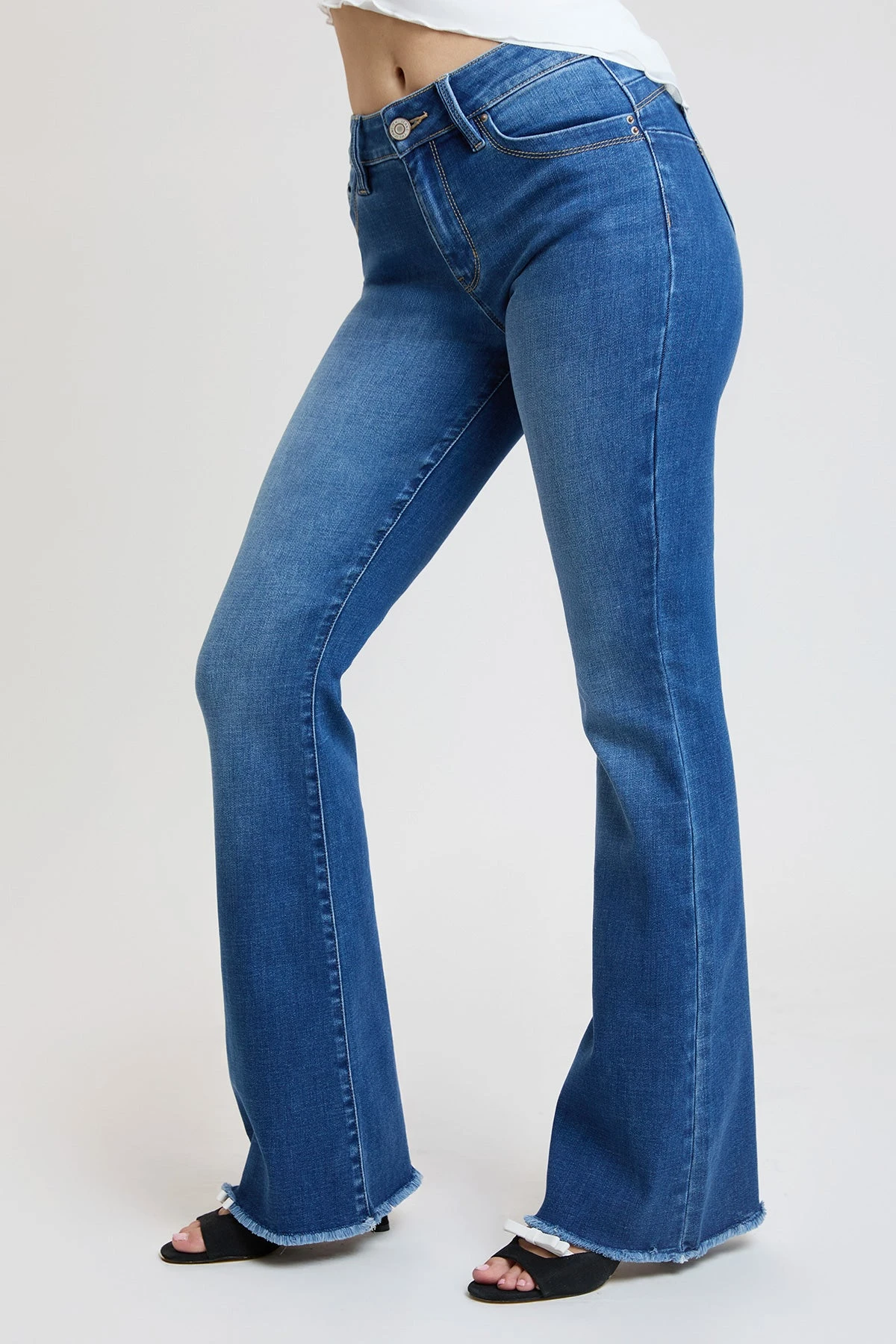 Women's Luxe High Rise WannaBettaButt Flare Jeans 14 Women's Luxe High Rise WannaBettaButt Flare Jeans - Image 12