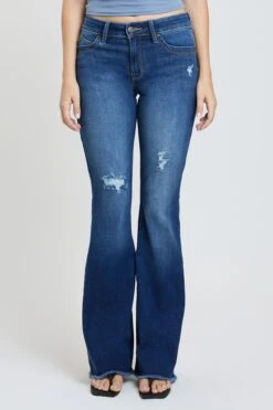 Women's Luxe High Rise WannaBettaButt Flare Jeans 38 Women's Luxe High Rise WannaBettaButt Flare Jeans -Wana Fashion Shop P46251 N1766 2