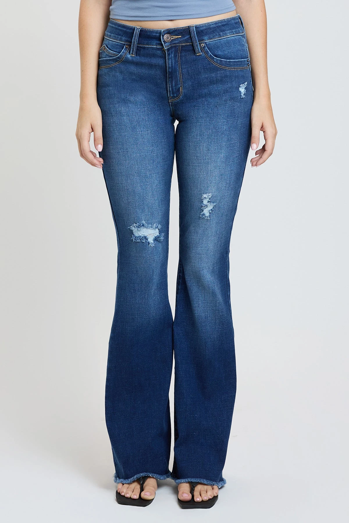 Women's Luxe High Rise WannaBettaButt Flare Jeans 19 Women's Luxe High Rise WannaBettaButt Flare Jeans - Image 17