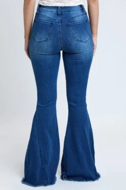 Women's Savannah Extreme Fit & Flare Jeans 30 Women's Savannah Extreme Fit & Flare Jeans -Wana Fashion Shop P55419 N02 3 1