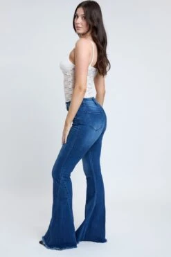 Women's Savannah Extreme Fit & Flare Jeans 34 Women's Savannah Extreme Fit & Flare Jeans -Wana Fashion Shop P55419 N02 5 1