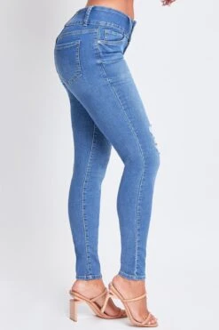 Women's Sustainable Essential Distressed Skinny Jean 24 Women's Sustainable Essential Distressed Skinny Jean -Wana Fashion Shop P60753 M1861 4 3099a5c2 f2bb 4dfb 9225 08feaed7e4ca