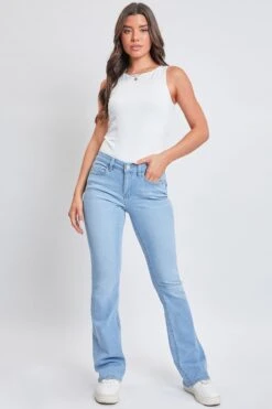 Women's Sustainable Bootcut Jeans -Wana Fashion Shop P60853 L08 1