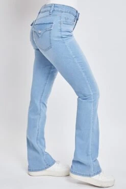 Women's Sustainable Bootcut Jeans -Wana Fashion Shop P60853 L08 3