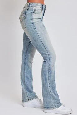 Women's Bootcut Jeans With Flap Pockets -Wana Fashion Shop P60875 91C2 3 f11e4189 cc74 470e b45c 22183d23ddfc