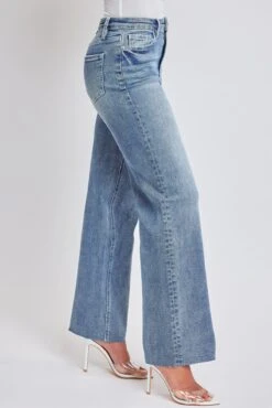 Women's Luxe Straight Leg Premium Stretch Jeans 36 Women's Luxe Straight Leg Premium Stretch Jeans -Wana Fashion Shop P70260 3017Y 3