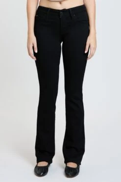 Women's Luxe Mid Rise WannaBettaButt Bootcut Jeans -Wana Fashion Shop P808856 W37 2