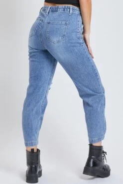 Women's Balloon Fit Ankle Jeans -Wana Fashion Shop P81399 2697 3