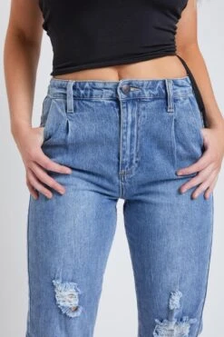 Women's Balloon Fit Ankle Jeans -Wana Fashion Shop P81399 2697 4