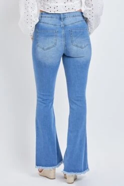 Women's Essential Fray Hem Flare - Regular -Wana Fashion Shop P912940R M933 4