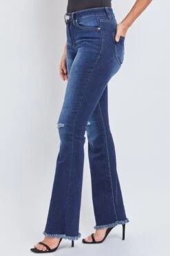 Women's Essential Fray Hem Flare - Regular -Wana Fashion Shop P912940R S933 3