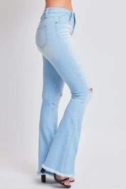 Women's EssentialSuper Flare Jeans - Long Inseam -Wana Fashion Shop P912956L L933 2