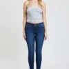 Women's Luxe Mid Rise WannaBettaButt Skinny Jeans -Wana Fashion Shop P954051N S08 1
