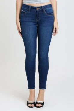 Women's Luxe Mid Rise WannaBettaButt Skinny Jeans -Wana Fashion Shop P954051N S08 2