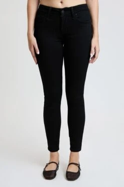 Women's Luxe Mid Rise WannaBettaButt Skinny Jeans -Wana Fashion Shop P954051N W37 2