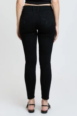 Women's Luxe Mid Rise WannaBettaButt Skinny Jeans -Wana Fashion Shop P954051N W37 6