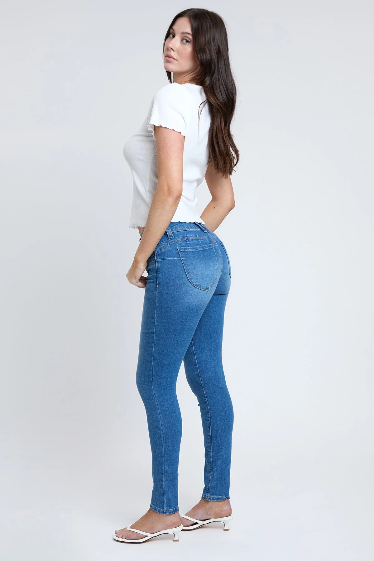 Women's Sustainable WannaBettaButt Skinny Jeans 7 Women's Sustainable WannaBettaButt Skinny Jeans - Image 5