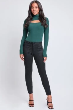 Women's High Rise Skinny Cargo Jeans -Wana Fashion Shop P972803 W37 4