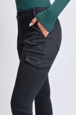 Women's High Rise Skinny Cargo Jeans -Wana Fashion Shop P972803 W37 6