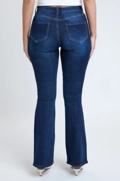 Women's Essential Distressed Flare Jeans-Distressed 30 Women's Essential Distressed Flare Jeans-Distressed -Wana Fashion Shop P998441R S1861 3