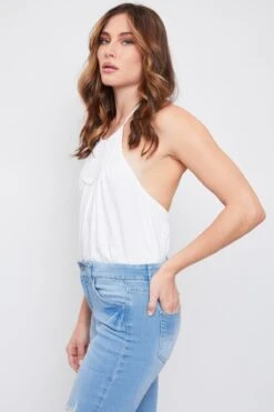 Women's Petite CurvyHigh Rise Side Slit Hem Capri 27 Women's Petite CurvyHigh Rise Side Slit Hem Capri -Wana Fashion Shop PC111141 L2653 4