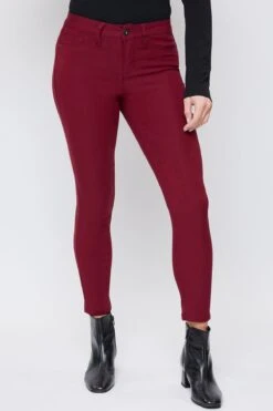 Women's Petite Hyperstretch Skinny Pants -Wana Fashion Shop PP527931 GARNT 2