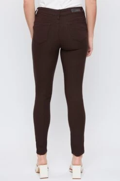 Women's Petite Hyperstretch Skinny Pants -Wana Fashion Shop PP527931 CLOVE 4