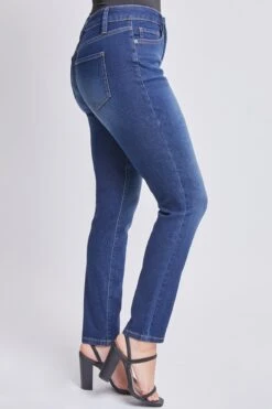 Women's Petite Sustainable High Rise Skinny Jeans -Wana Fashion Shop PP60653 S08 2