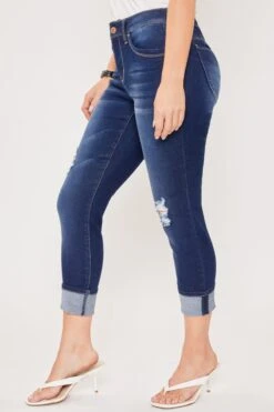 Women's Petite WannaBettaButt Mega Cuff Ankle -Wana Fashion Shop PP661751N S1695 4