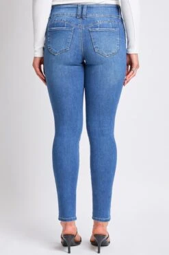 Women's Petite WannaBettaButt 3 Button Skinny Ankle Sustainable Jean 29 Women's Petite WannaBettaButt 3 Button Skinny Ankle Sustainable Jean -Wana Fashion Shop PP998651N M1689 4