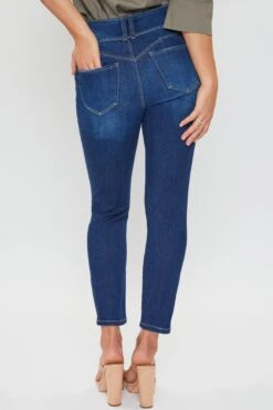 Women's Petite WannaBettaButt 3 Button Skinny Ankle Sustainable Jean 24 Women's Petite WannaBettaButt 3 Button Skinny Ankle Sustainable Jean -Wana Fashion Shop PP998651N S1689 2