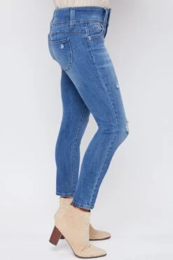 Women's Petite Sustainable WannaBettaButt Mid Rise Jeans 19 Women's Petite Sustainable WannaBettaButt Mid Rise Jeans -Wana Fashion Shop PP998667N 2115M 3
