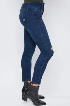 Women's Petite Sustainable WannaBettaButt Mid Rise Jeans 24 Women's Petite Sustainable WannaBettaButt Mid Rise Jeans -Wana Fashion Shop PP998667N P2115 3