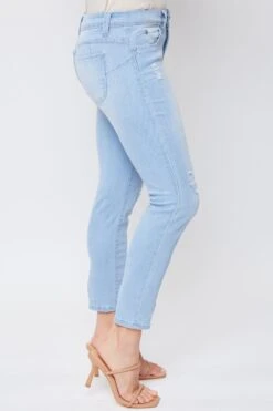 Women's Petite WannaBettaButt Mid Rise Skinny Jeans 20 Women's Petite WannaBettaButt Mid Rise Skinny Jeans -Wana Fashion Shop PP998767N L1477 3