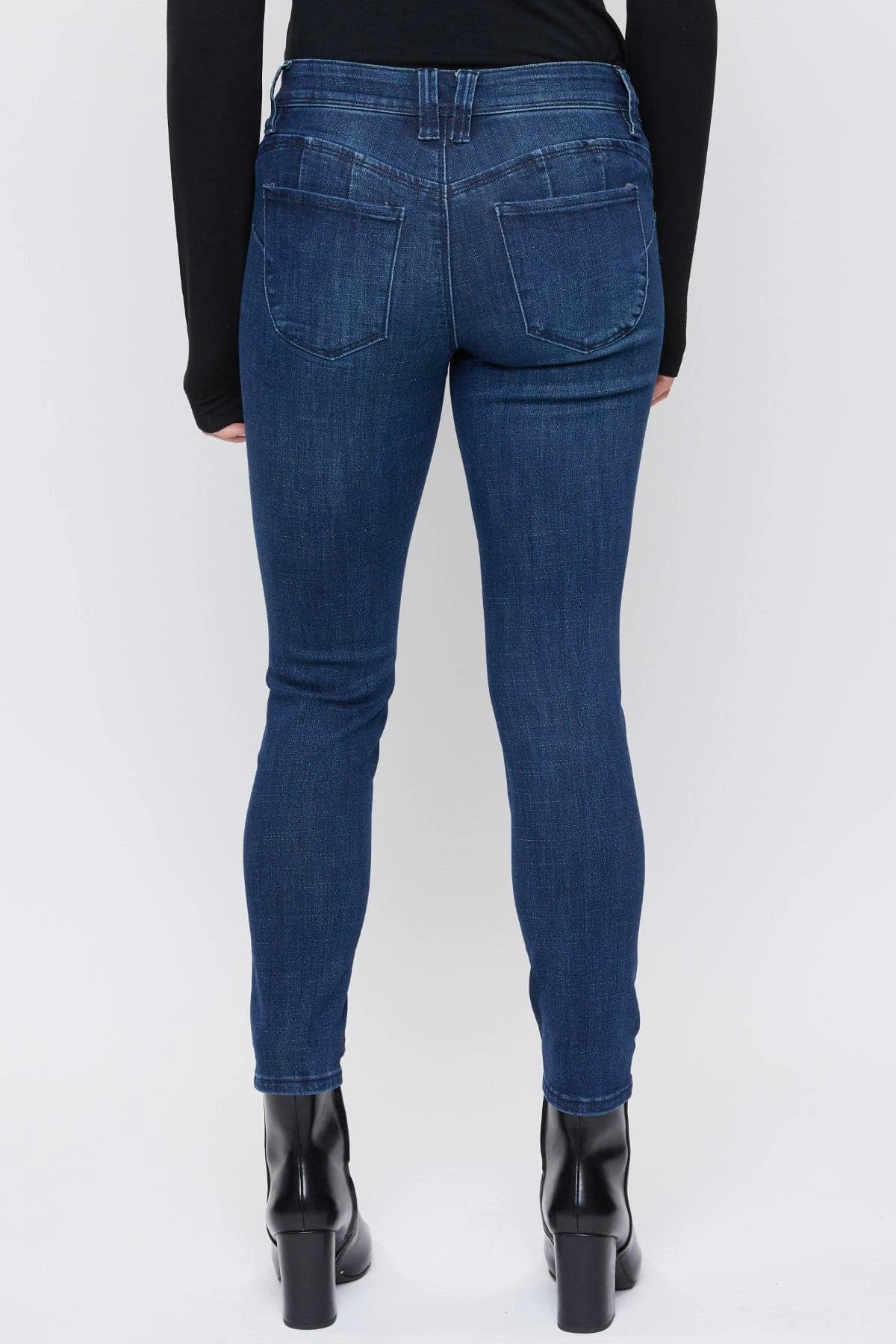 Women's Petite WannaBettaButt Mid Rise Skinny Jeans 6 Women's Petite WannaBettaButt Mid Rise Skinny Jeans - Image 4