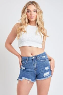 Women's Dream Shorts With Frayed Hem -Wana Fashion Shop S221368 2877 1 d74b93c0 5fbe 42ab b0f7 26af35afc82f