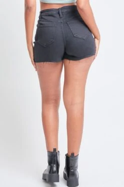 Women's Vintage Dream Shorts With Frayed Hem 31 Women's Vintage Dream Shorts With Frayed Hem -Wana Fashion Shop S232670 W1871 3