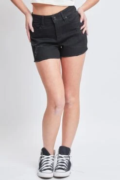 Women's WannaBettaButt Frayed Hem Shorts -Wana Fashion Shop S237156 W2576 2