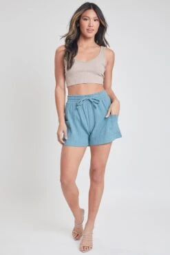 Women's Gauze Shorts -Wana Fashion Shop S2651DG 2850 1