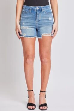 Women's Mom FitShorts-Distressed -Wana Fashion Shop S269376 2625M 1 4f039525 ebb0 457b 9042 0e586e9ecde4