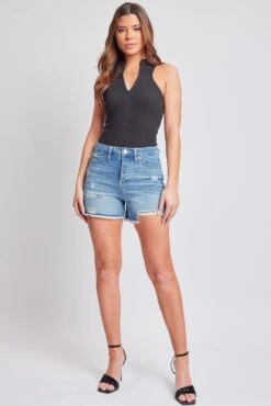 Women's Mom FitShorts-Distressed -Wana Fashion Shop S269376 2625M 4 eaf05475 4a37 4305 9e06 b86920c327e8