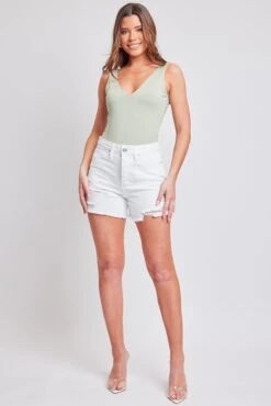 Women's Mom FitShorts-Distressed -Wana Fashion Shop S269376 K2626 5 45478b08 ab4e 4f1d a501 6c5644d5c23e