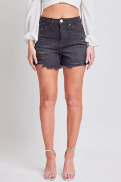 Women's Mom FitShorts-Distressed -Wana Fashion Shop S269376 W2625 1 7ec6269c ef82 4b5f ad9b 654bb1981019