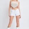 Women's WannaBettaButt Low Rise Frayed Shorts 2 Women's WannaBettaButt Low Rise Frayed Shorts -Wana Fashion Shop S273751N K2880 1