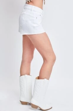 Women's WannaBettaButt Low Rise Frayed Shorts -Wana Fashion Shop S273751N K2880 3