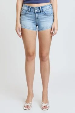 Women’s WannaBettaButt 2 Button Denim Shorts 23 Women’s WannaBettaButt 2 Button Denim Shorts -Wana Fashion Shop S273875 08L 2