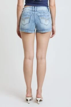 Women’s WannaBettaButt 2 Button Denim Shorts 25 Women’s WannaBettaButt 2 Button Denim Shorts -Wana Fashion Shop S273875 08L 5