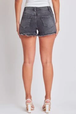 Women's Luxe High Rise Fray Hem Denim Short -Wana Fashion Shop S293660 08X 2 46148ee0 5614 4865 a34f 2f1474cec944