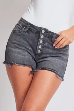 Women's Luxe High Rise Fray Hem Denim Short -Wana Fashion Shop S293660 08X 6 45575bf4 eb7d 4660 b52f 5f11d49fc9ed
